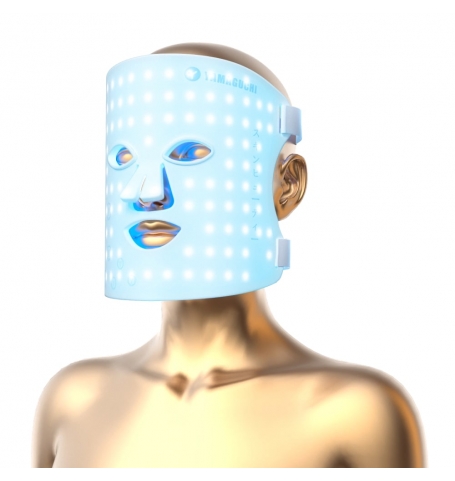 Силиконовая маска для фотоомоложения лица Yamaguchi LED Light Face Mask