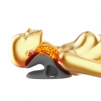 Подушка для растяжки мышц шеи с миостимуляцией EMS Neck Foam Pillow