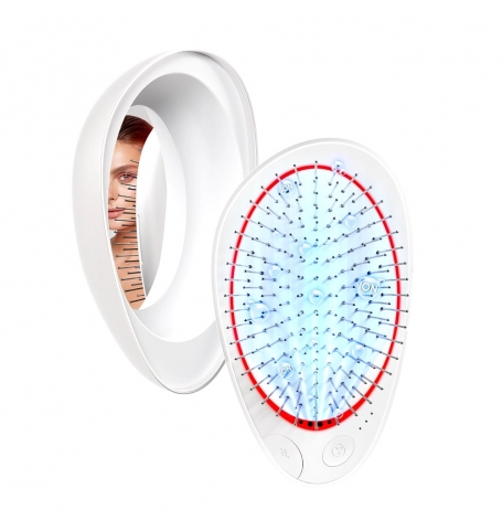 Массажная расческа с миостимуляцией Yamaguchi EMS Hair Brush Mini